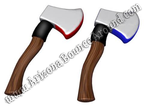 Rent axe throwing games for parties and events in Phoenix Arizona